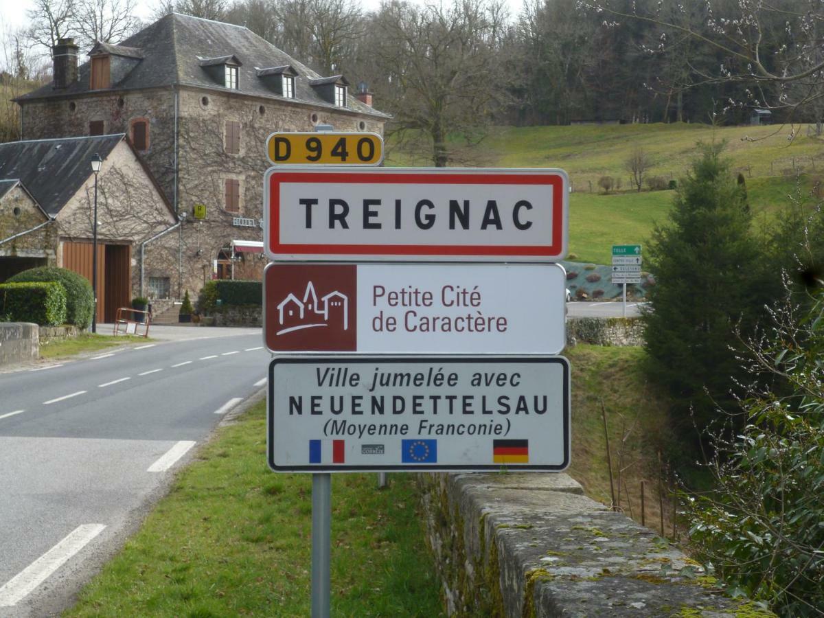 לינה וארוחת בוקר Treignac L'Ancienne Maison מראה חיצוני תמונה